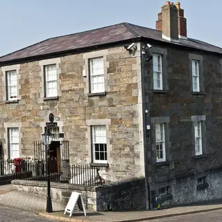 The stone barracks at Millmount above Drogheda, County Louth