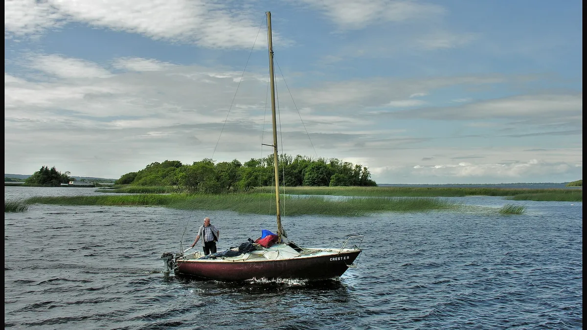 Lough Derg in County Tipperary