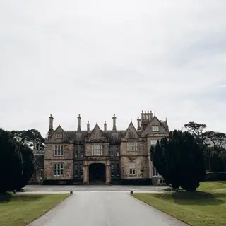 The Victorian front of Muckross House in Killarney National Park