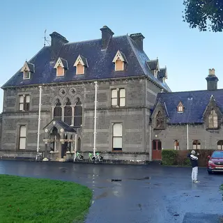 The Victorian front of Turlough Park House, which holds the Museum of Country Life