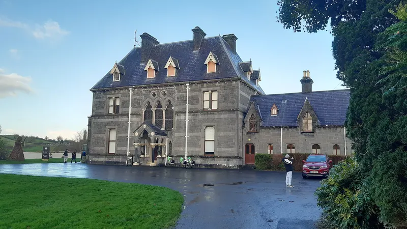 The Victorian front of Turlough Park House, which holds the Museum of Country Life