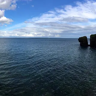 The bay and harbour at Dunmore East, County Waterford